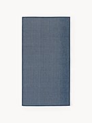 In- & outdoor dubbelzijdig vloerkleed Cort met zigzag patroon