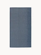 Outdoor dubbelzijdig vloerkleed Cort met zigzag patroon