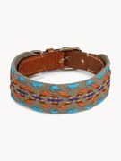 Handgemaakte huisdierhalsband Etna, in verschillende formaten