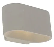Smart ovale wandlamp beton incl. Wifi G9 - Arles Landelijk G9 Binnenverlichting Lamp