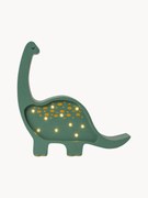 Handgemaakte LED-kinderlamp Diplodocus Mini met timerfunctie en afstandsbediening, dimbaar