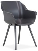 Tuinstoel Kunststof Grijs-antraciet Hartman Sophie studio xerix - met gratis kussen