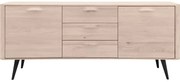 Goossens Dressoir Bjarte, 2 deuren 3 laden