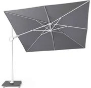 Challenger T2 premium zweefparasol 300x300 cm witte mast manhattan