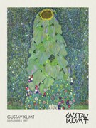 Kunstreproductie Sunflowers (1907), Gustav Klimt