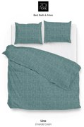 Zo!Home Lino Dekbedovertrek Emerald Green – Bij Swiss Sense