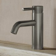 Saniclear Plus Stripes wastafelkraan RVS