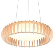 Scandinavische hanglamp beige incl. LED - MonteScandinavisch Scandinavisch rond Binnenverlichting Lamp