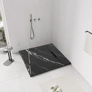 Douchebak Rea Bazalt CARRARA BLACK 90x90