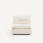 Modulaire fauteuil van chenillefluweel, Giuliano