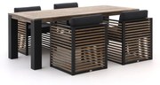 Bellagio Cadora/ROUGH-X 200cm dining tuinset 5-delig