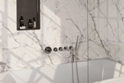 Brauer Chrome Edition inbouw badkraan met uitloop en staafhanddouche chroom