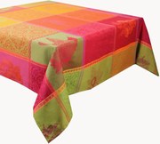 Jacquard tafelkleed Mille Tutti Frutti Sangria met acryl coating