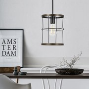 Benson hanglamp goud zwart