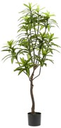 Emerald Kunstplant dracanea boom groen 130 cm 419843