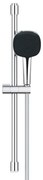 GROHE Vitalio Comfort QuickFix Glijstangset - 60cm - met handdouche - 3 straalsoorten - 8.0l/min - met slang - 175cm - chroom 26096001