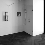 BRAUER Create Inloopdouche - 140x200cm - profielloos - antikalk - 8mm veiligheidsglas - chroom 4JC1-140CH