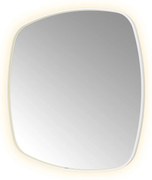 Hotbath &More Contour spiegel deens ovaal 120x120cm wit mat