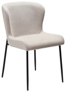 Dan-Form Glam Luxe Eetkamerstoel Boucle Cashmere