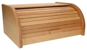 Broodtrommel, Broodbox, Broodkastje, Broodcontainer, Broodopslag, Metalen Broodtrommel voor Aanrecht in de Keuken Broodtrommelhouder met Grote Capaciteit en Roldeksel (Rood