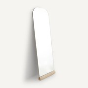 Spiegel met travertin, H169.5 cm, Agav