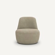 Draaifauteuil in chambray linnen, Rosebury