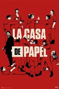 Poster Money Heist (La Casa De Papel) - All Characters