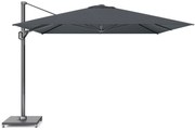 Platinum Challenger zweefparasol 3.5x3.5m T1 premium  (excl. voet) faded black