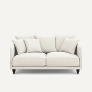 Compacte fluwelen chenille bank, Lazare