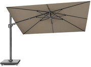 Challenger T2 premium zweefparasol 260x350 cm havana