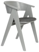 Zuiver Ndsm Design Eetkamerstoel Grijs Hout