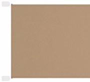 vidaXL Luifel verticaal 60x800 cm oxford stof taupe