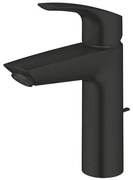 GROHE Eurosmart Wastafelmengkraan - M-size - met trekwaste - matte black 23393243e