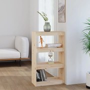 vidaXL Boekenkast/kamerscherm 60x30x103,5 cm massief grenenhout