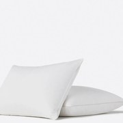 Stevig hoofdkussen 50% dons 50% vezels