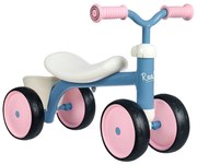 Smoby Loopfiets Rookie blauw en roze