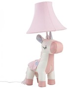 Kinder tafellamp eenhoorn roze incl LED - Elsa Kinderlamp Binnenverlichting Lamp