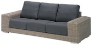 4 Seasons Outdoor Kingston 3 seater bench, pure SALE  Loungebank     weerbestendig