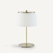 Lamp op voet opaline Canelé