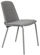 Zuiver Clip Moderne Eetkamerstoel Buisframe Grijs