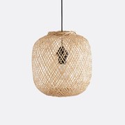 Hanglamp in bamboeØ33 cm, Ezia