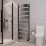 Eastbrook Corinium handdoekradiator 60x180cm 1058W antraciet