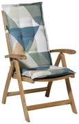 Madison Stoelkussen met hoge rug Triangle 123x50 cm groen