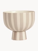 Handgemaakte decoratieve schaal Toppu, H 13 cm