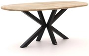 Bartafel ROUGH | Ovaal  | Tuintafel Teakhout | 240x120cm | 6 personen | Kees Smit Tuinmeubelen