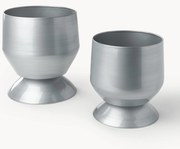 Plantenpottenset Renya van metaal (set van 2)