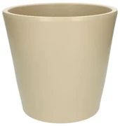 Bloempot, kiezelgrijs,Ø20 cm, aardewerk