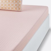 Bedrukt hoeslaken Gardenia