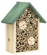 vidaXL Insectenhotels 2 st 23x14x29 cm massief vurenhout