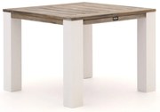 + 10% kassakorting | Tuin eettafel ROUGH | Vierkant  | Tuintafel Teakhout | 100x100cm | 4 personen | Kees Smit Tuinmeubelen